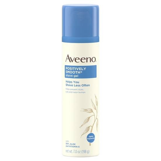 Aveeno Positively Smooth Shave Gel (7 oz)