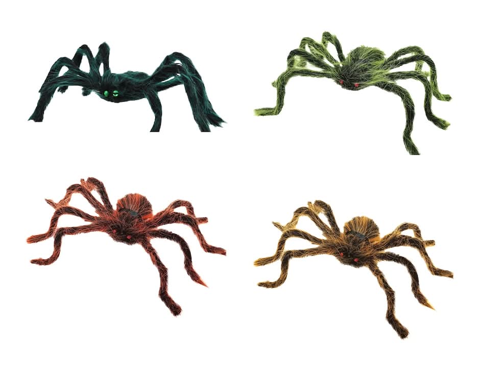 Halloween Spider Decor, Assorted