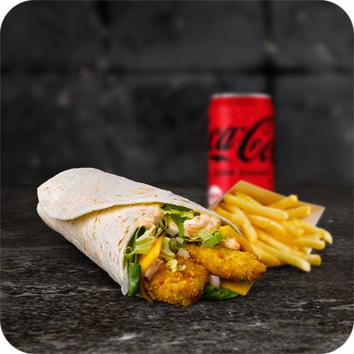 Wrap Giant Chicken Menu