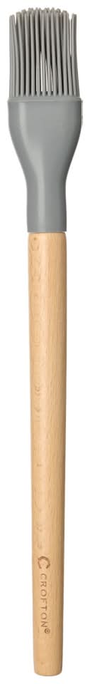 Crofton Gray Beechwood & Silicone Brush