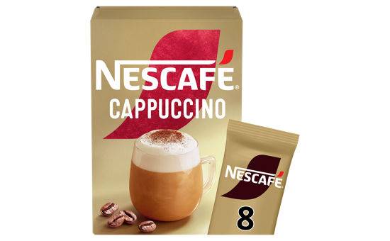 Nescafe Gold Cappuccino Instant Coffee 8 Sachets