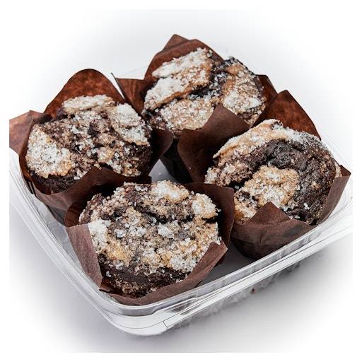 Market District Muffin, Dutch Chocolate, 4 Count