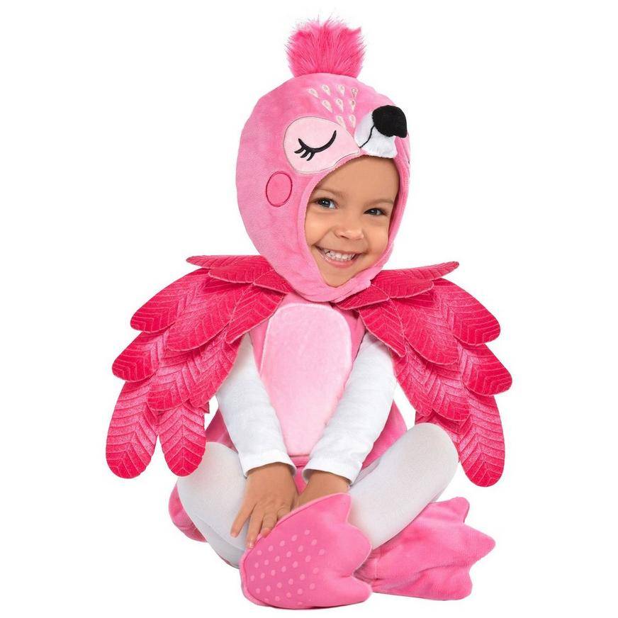 Kids' Flamingo Costume - Size - 18-24M