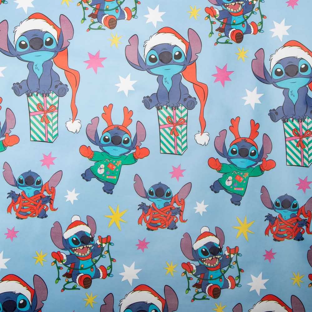Christmas Licensed Gift Wrap Paper Stitch Sweater