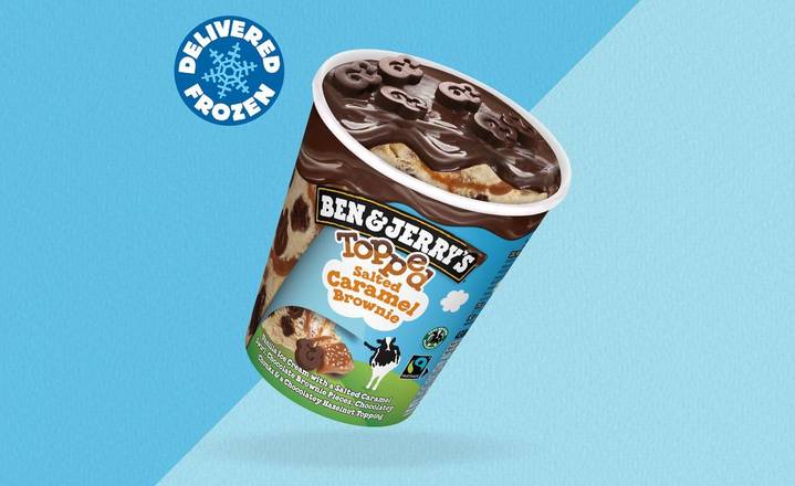 Ben & Jerry's Topped Salted Caramel Brownie (438ml)