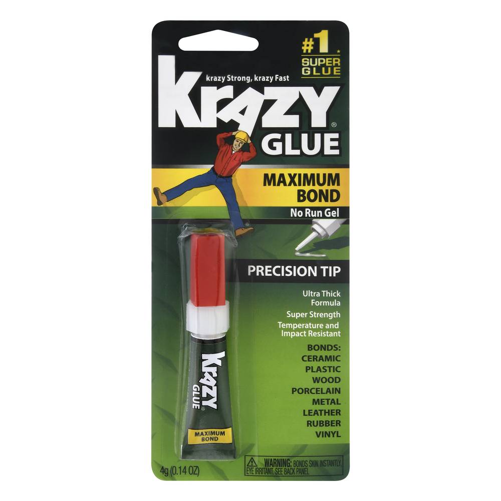 Krazy Glue Maximum Bond No Run Gel (4 g)