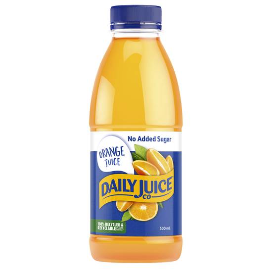 Daily Juice No Added Sugar Pulpy Orange Juice 500ml
