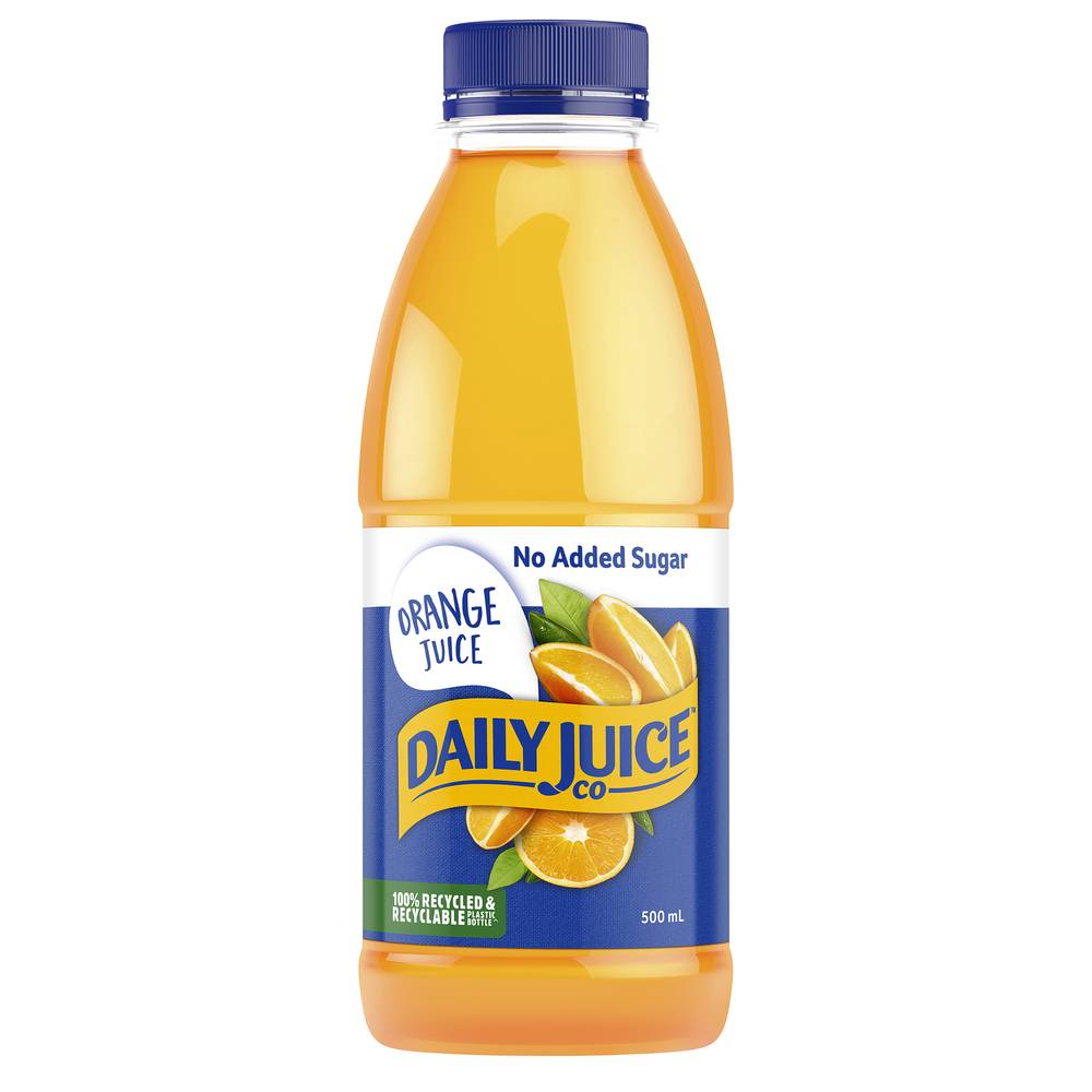 Daily Juice No Added Sugar Orange (500mL)