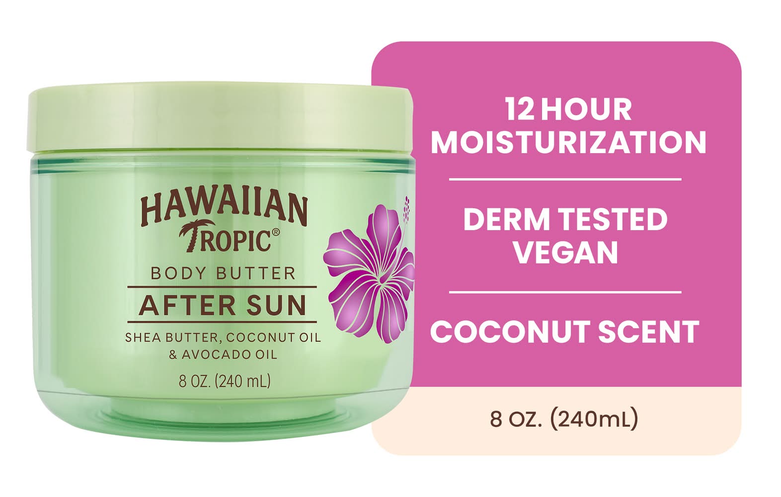 Hawaiian Tropic Body Butter After Sun Moisturizor (8 oz)