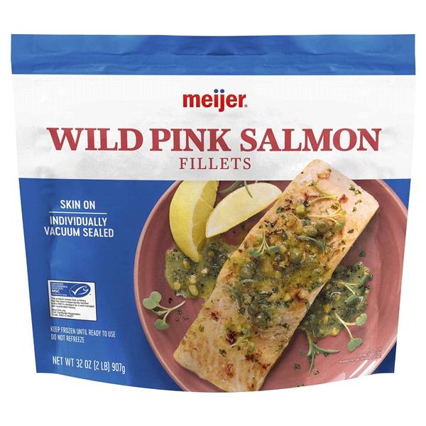 Meijer Wild Pink Salmon Fillets