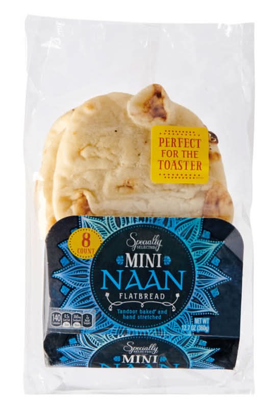 Specially Selected Mini Flatbread Naans (12.7 oz, 8 ct)