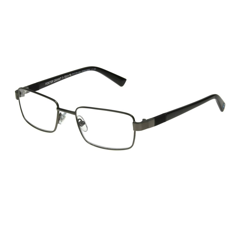 Foster Grant Ti-Tech Reading Glasses Powder+2.50 (black)