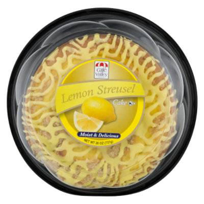 Café Valley Cake, Lemon Streusel (26 oz)