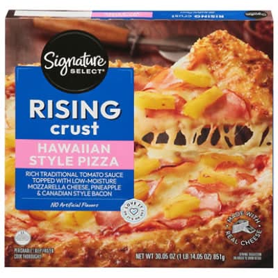 Signature Select Rising Crust Hawaiian Style Pizza (30.05 oz)