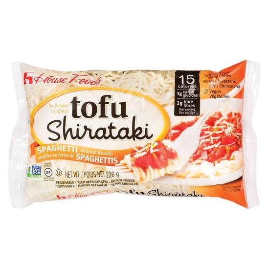 House foods nouilles de tofu en forme de spaghettis, shirataki (226 g) - tofu shirataki spaghetti shaped noodles (226 g)