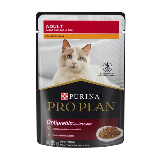 Pro plan alimento húmedo para gato sabor pollo (85 g)