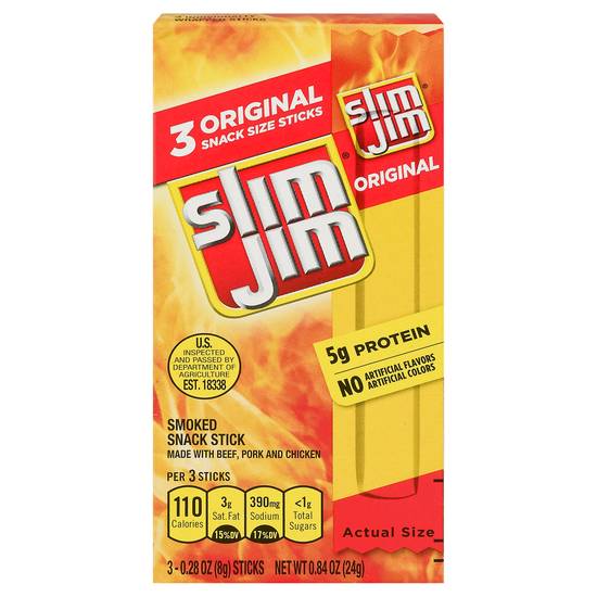Slim Jim Snack Stick