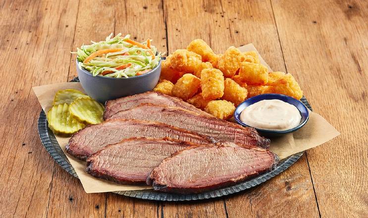 Order Smoked Brisket Plate food online from Libby's BBQs store, Thomasville on bringmethat.com