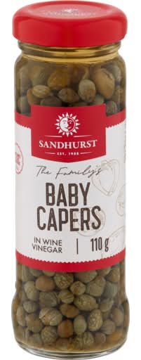 Sandhurst Family Collection Baby Capers in Vinegar (110g)