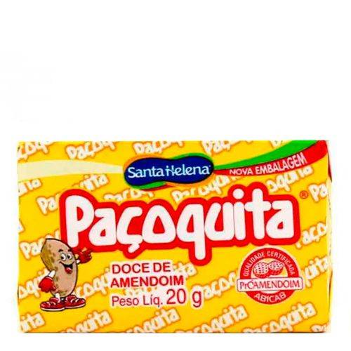 Santa Helena · Doce de amendoim paçoquita (20 g)