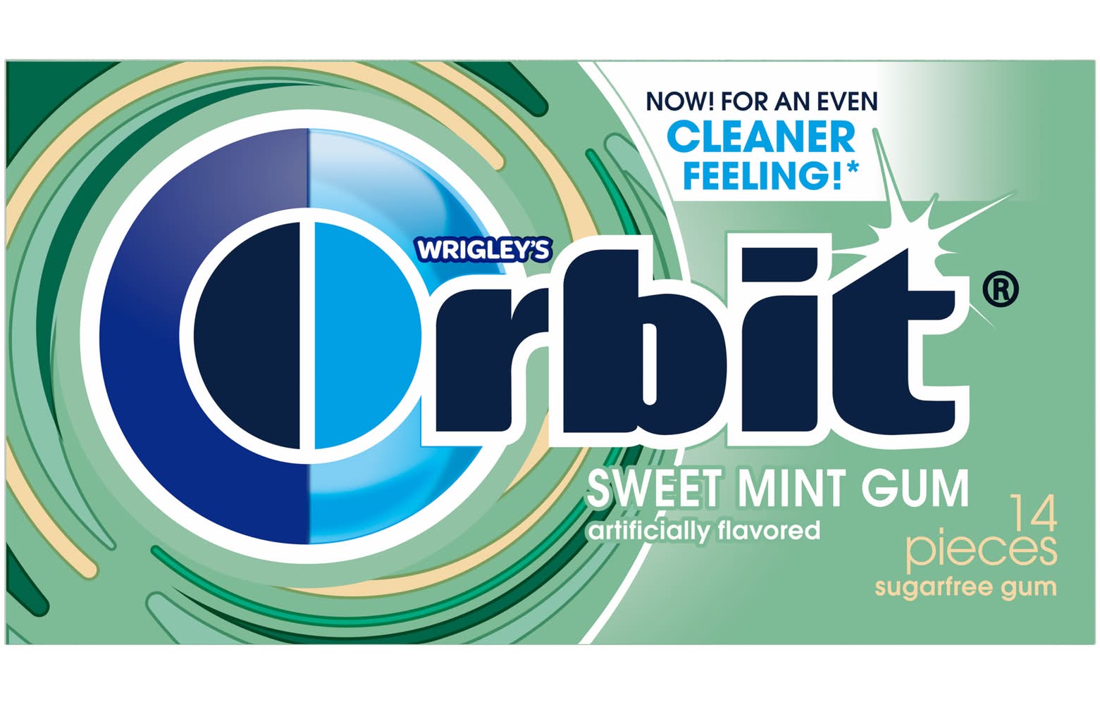 Orbit Sugarfree Chewing Gum, Sweet Mint (14 ct)