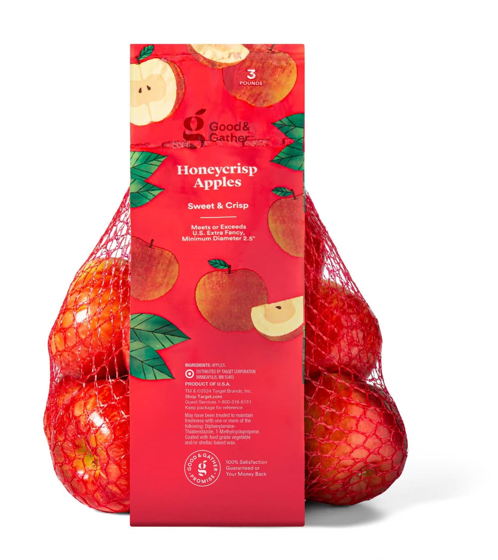 Good & Gather Apples, Honeycrisp (3 lbs)