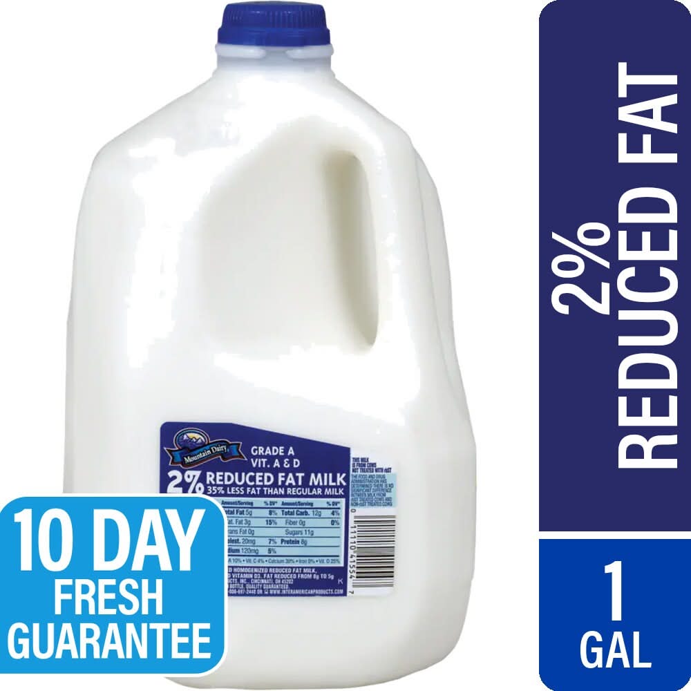 Mountain Dairy 2% Reduced Fat Milk (1 gal)