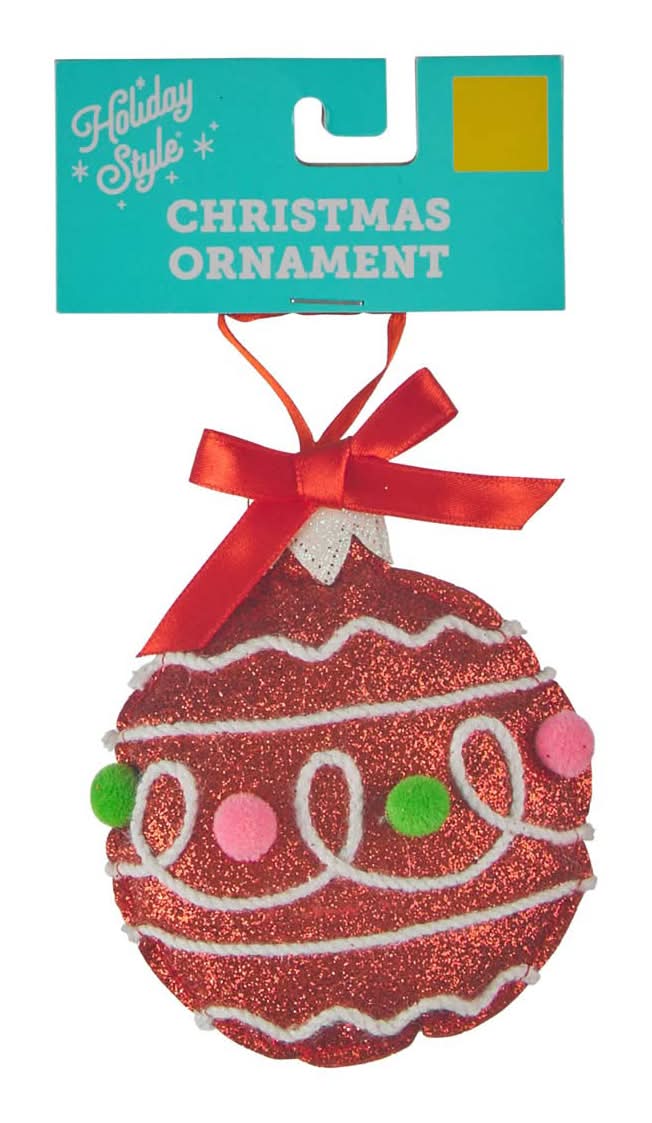 Holiday Style Christmas Tree Ornament