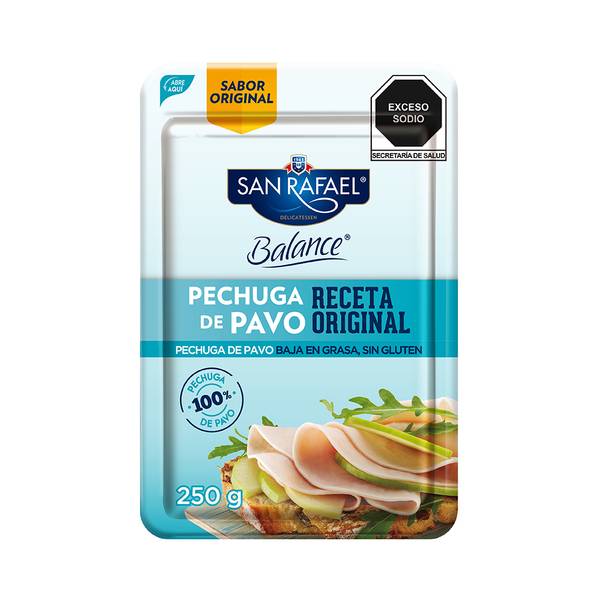 San rafael pechuga de pavo balance (250 g)