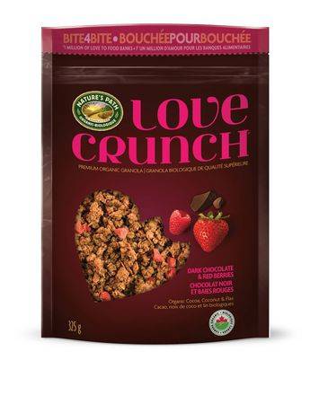 Nature's Path Love Crunch Dark Chocolate & Red Berries Granola (325 g)