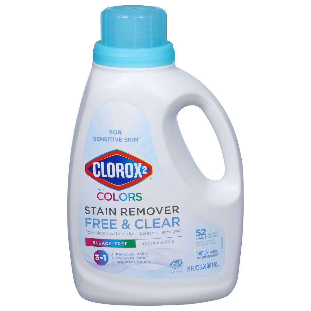 Clorox 2 Stain Remover & Color Booster Free & Clear Jug