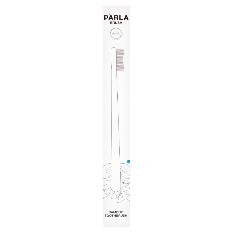 PÄRLA Bamboo Toothbrush with Hydroxyapatite 1pck