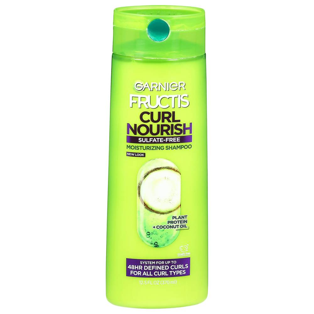 Garnier Fructis Curl Nourish Fortifying Shampoo With Glycerin + Coconut Oil (12.5 fl oz)