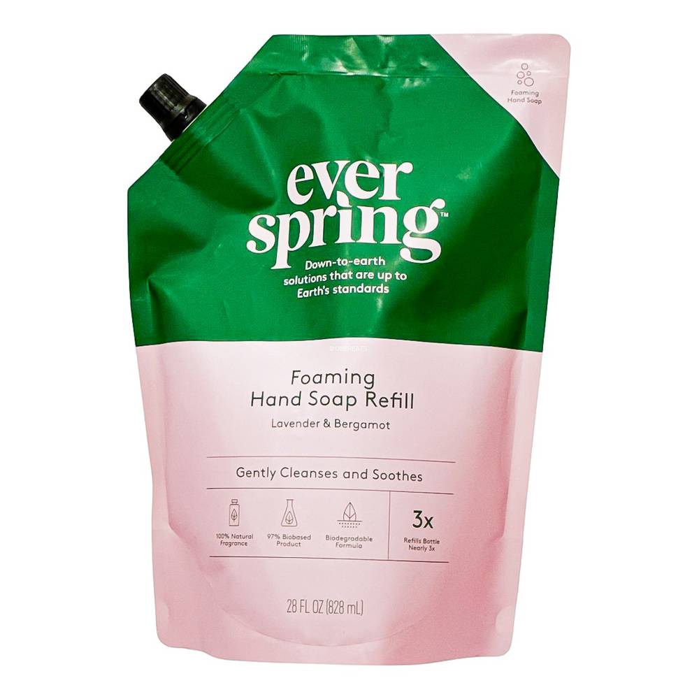 Foam Hand Soap Refill - Lavender & Bergamot - 28 fl oz - Everspring™