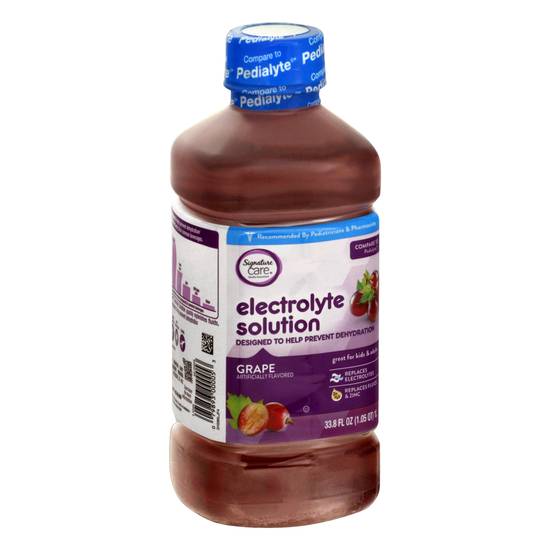 Signature Care Electrolyte Solution Grape (1.1 quarts)