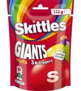 Skittles Giants Fruits 132g