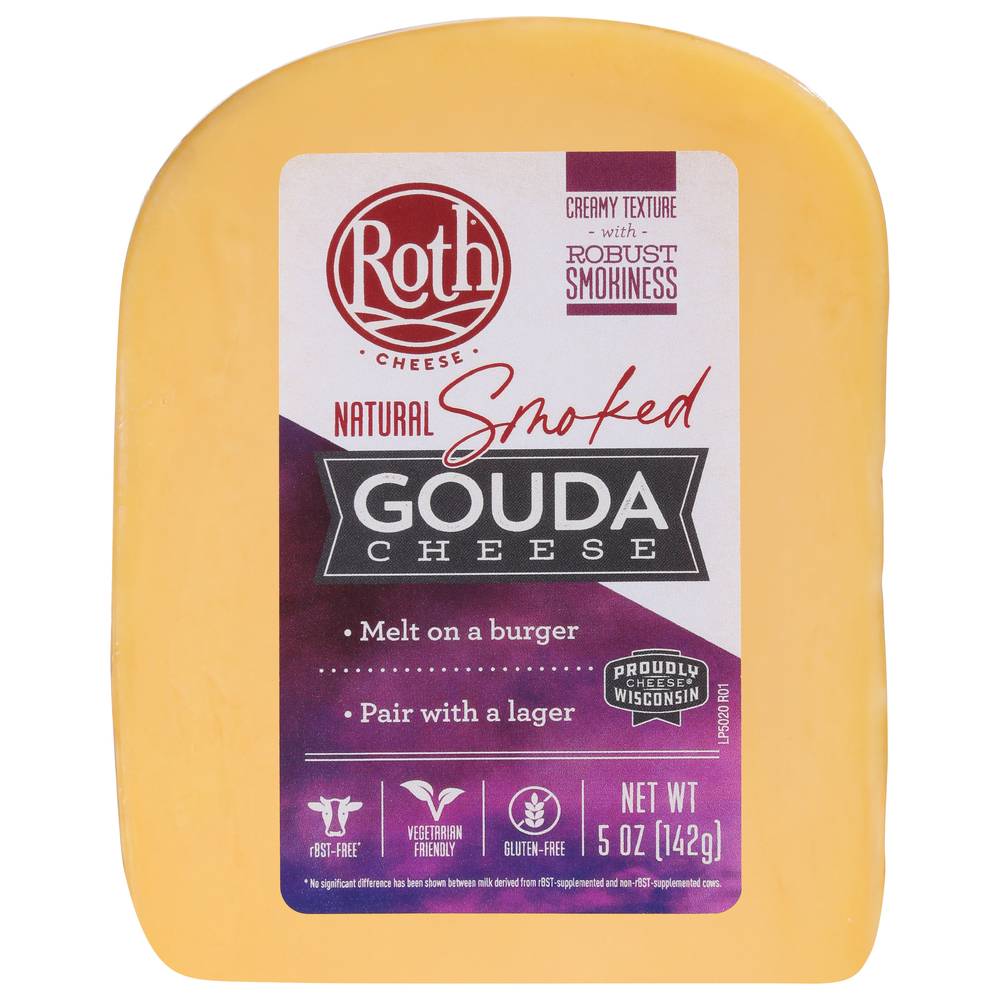 Roth Natural Smoked Gouda Cheese (5.2 oz)