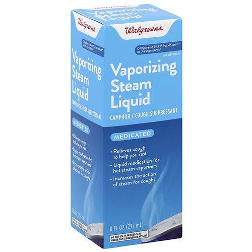 Walgreens Vaporizing Steam Liquid - 8.0 fl oz