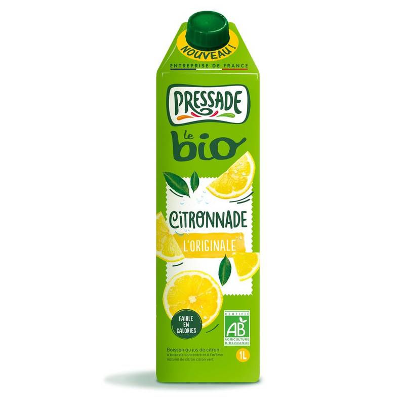 Pressade - Citronnade l'originale bio (1 L)