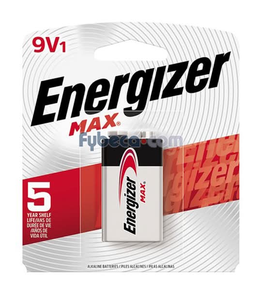 Pilas Alcalinas Energizer Bateria 9V Energizer Max