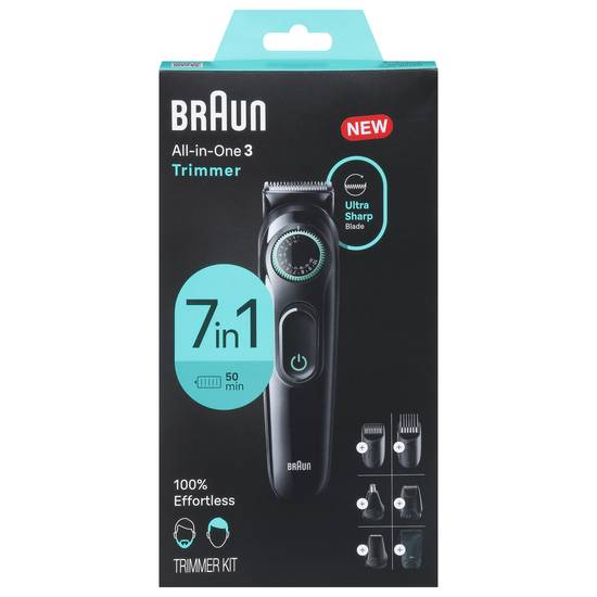 Braun Series 3 3470 7-in-1 Men's Trimmer & Shaver