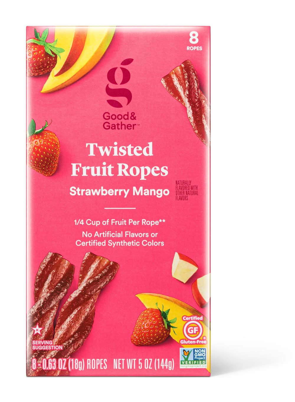 Good & Gather Fruit Twists, Strawberry Mango (5 oz, 8 ct)
