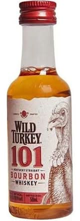 Wild Turkey 101 Kentucky Straight Bourbon Whiskey 50mL