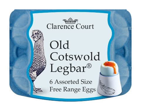 Clarence Court Old Cotswold Legbar Eggs (380g)