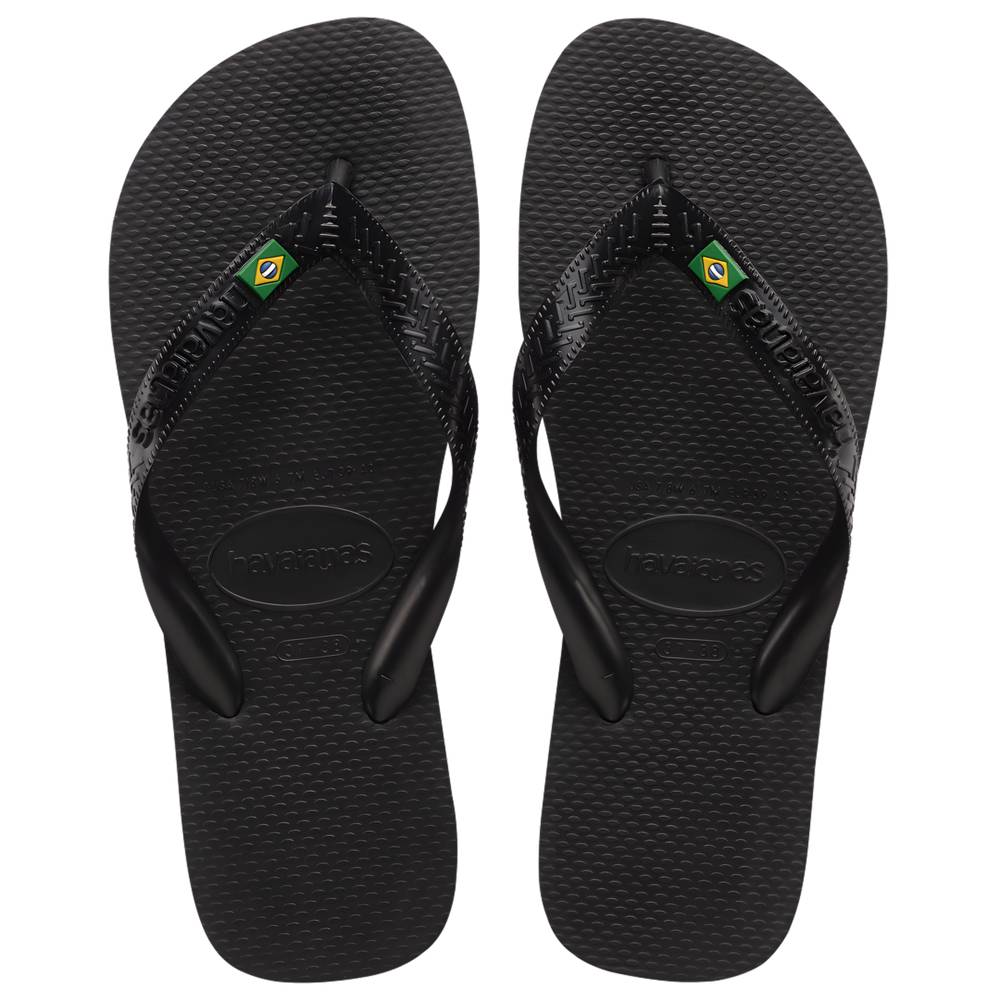 Havaianas chinelo brasil logo preto (tam 41/42)