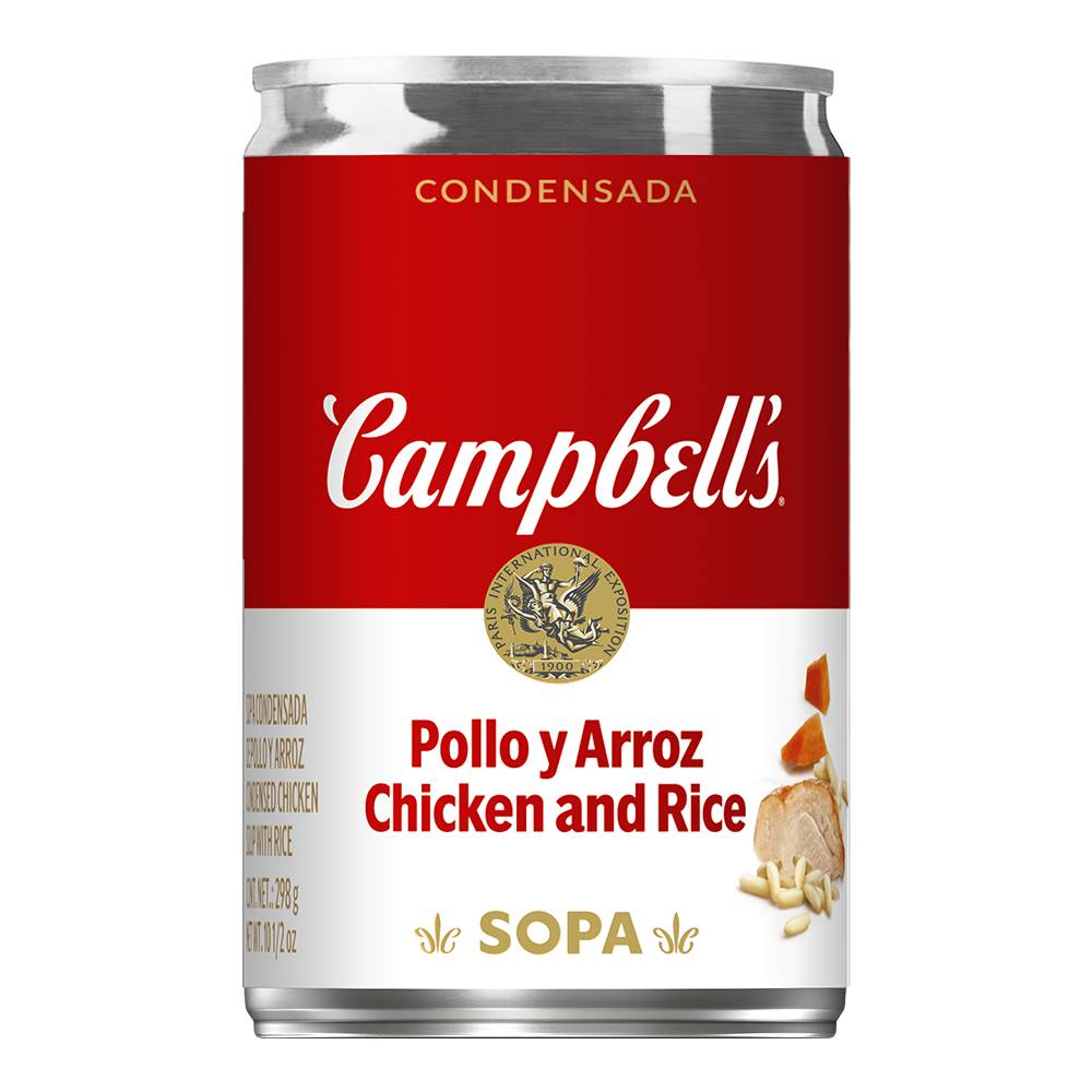 Campbell's sopa de pollo con arroz (300 g)