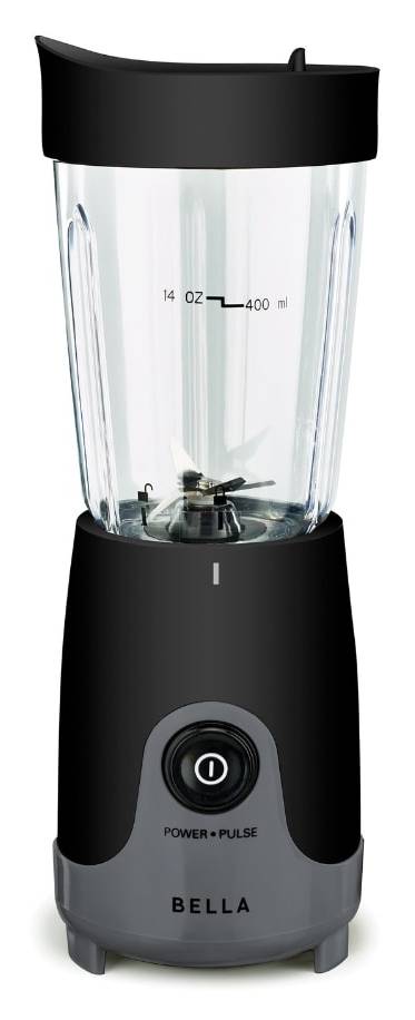 Bella Basics Personal Blender, Black-Gray