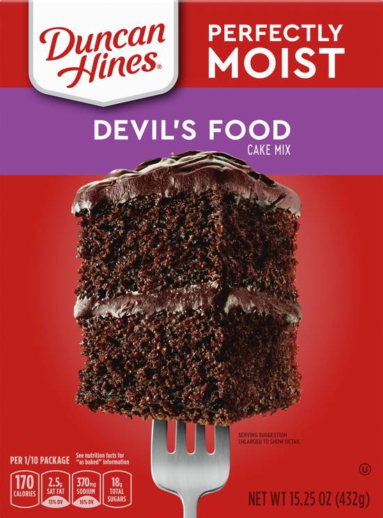 Duncan Hines Perfectly Moist Devil's Food Cake Mix
