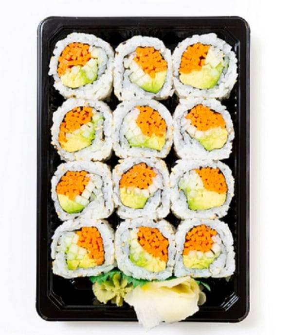 Hissho Sushi Veggie Roll, 7 oz (Available 11 AM - 7 PM)