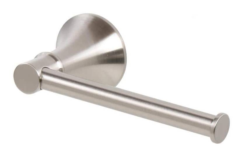 Glacier Bay Sadira Wall Mounted Toilet Paper Holder, Brushed Nickel